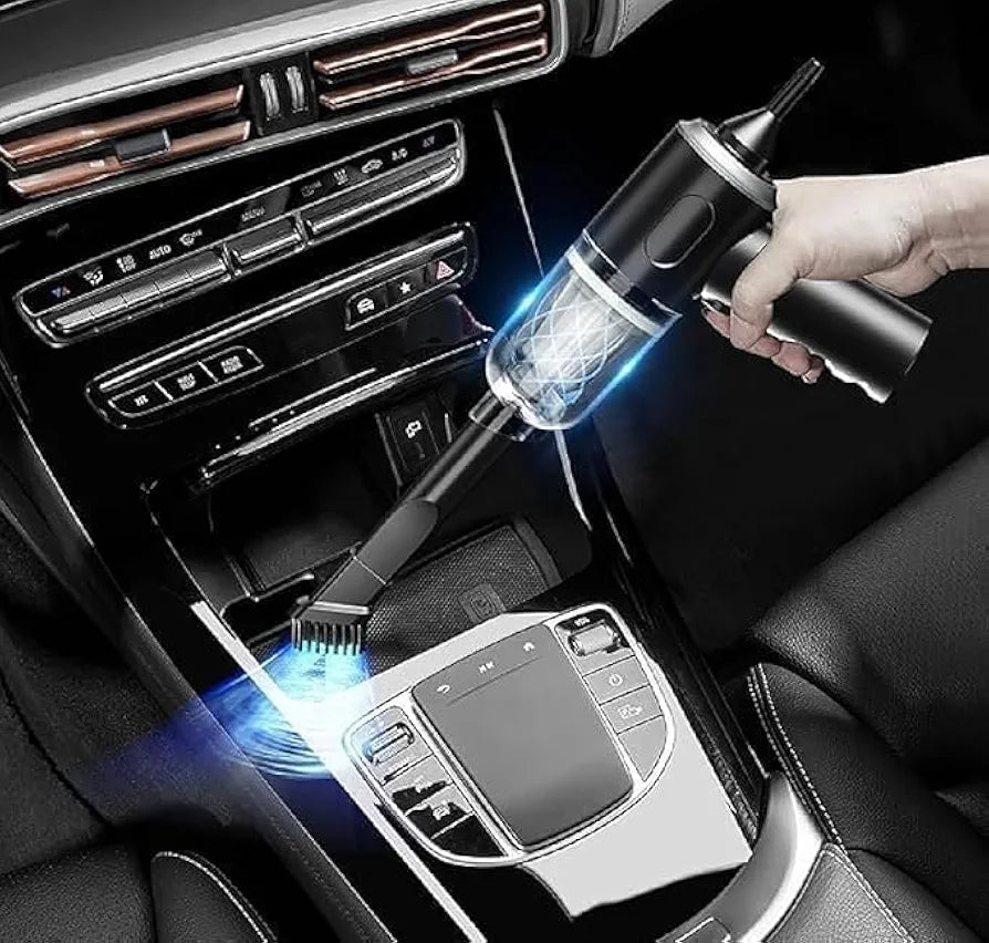6-in-1 Car Cleaning Kit with Wireless Handheld Vacuum Cleaner, Microfiber Cloth, Car Duster, Dashboard Brush & Detailing Brush | Car Interior & Exterior Cleaning Accessories
54%
off