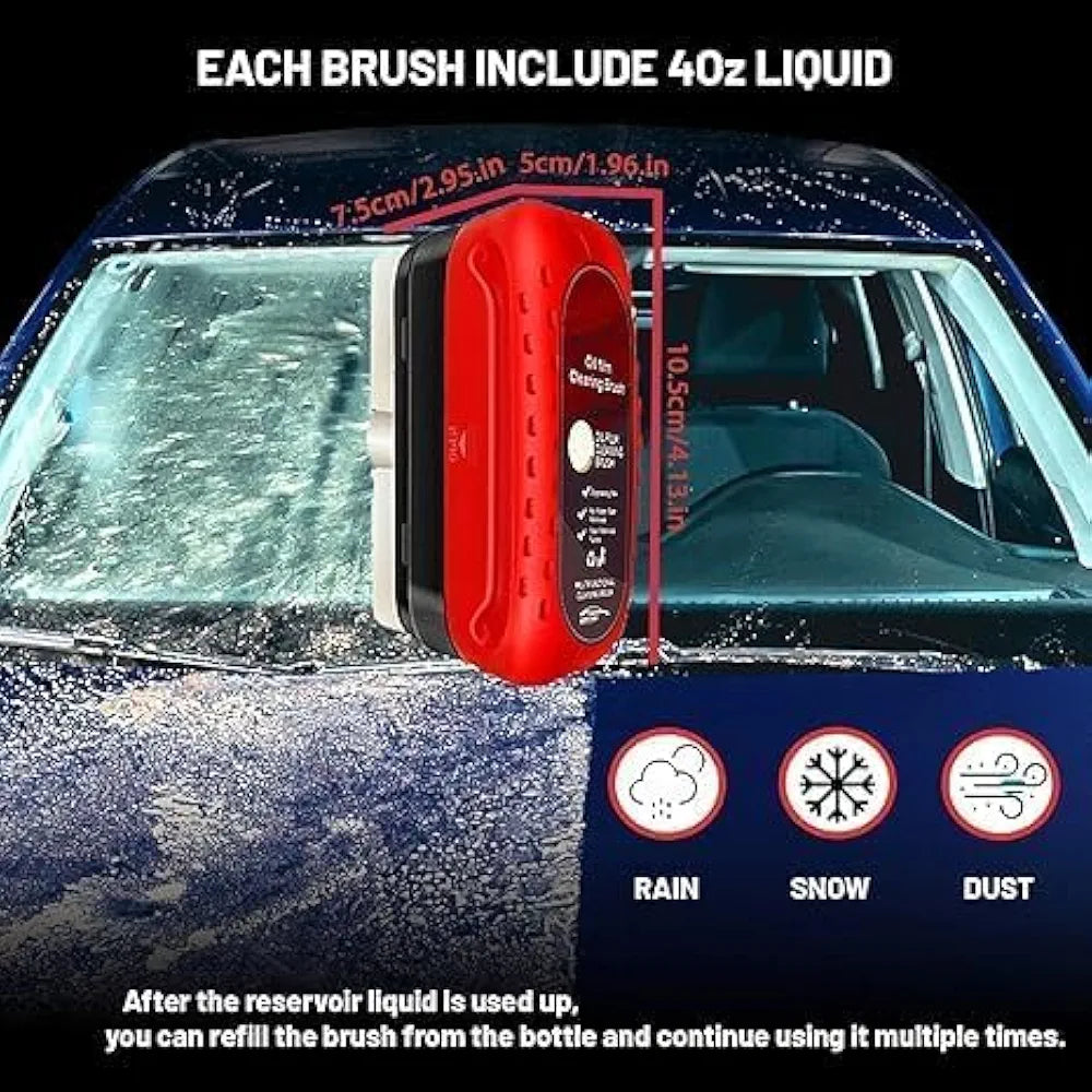 Azriel® 7 PCS Car Cleaning Kit with 3-in-1 Mini Vacuum Cleaner, Microfiber Cloth, Duster, Wheel Brush, Anti-Fog Spray & Glass Cleaning Tools (7 in 1 Car Combo)